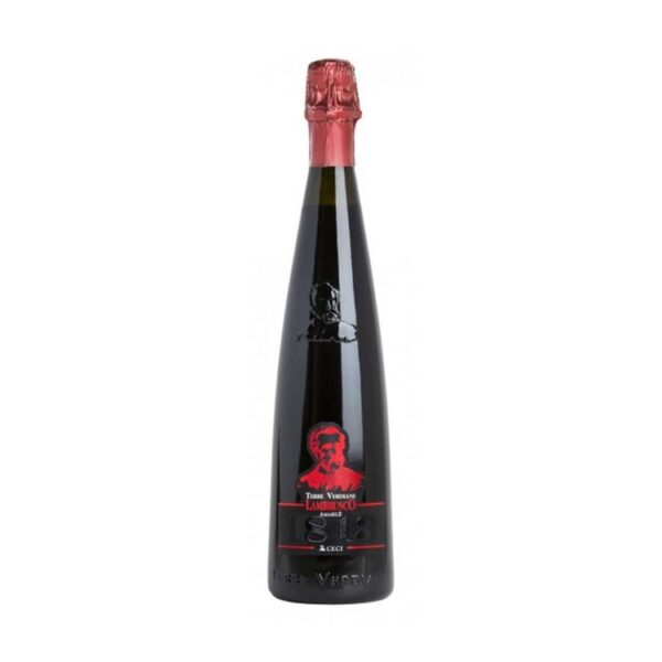 Terre Verdiane 1813 Lambrusco Amabile IGT CECI - 6 Bottiglie SCONTO Bundle 6